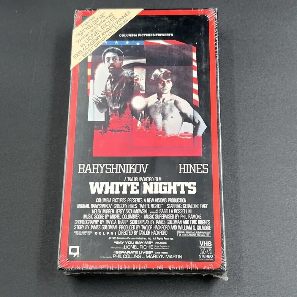 White Nights W/ Hines & Baryshnikov VHS‎ 1991 Closed Captioned New Sealed